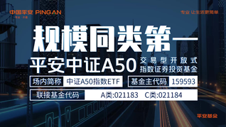 平安中證A50ETF與您共享中國(guó)龍頭投資新機(jī)遇