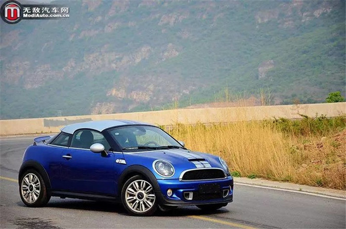 mini cooper s coupe(r58)是這樣的.