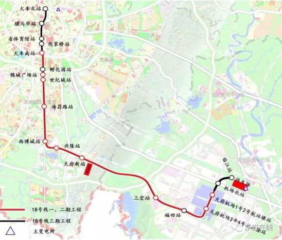 成都轨道交通18号线迎来阶段性进展,首开段实现空载试运行