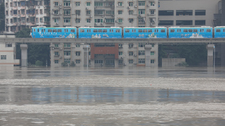 直击1981年来长江最大洪峰过境重庆