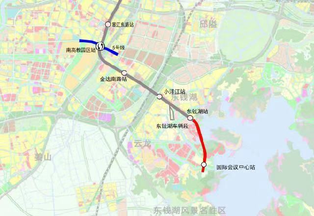 宁波轨道交通4号线东延段国际会议中心站正式开工