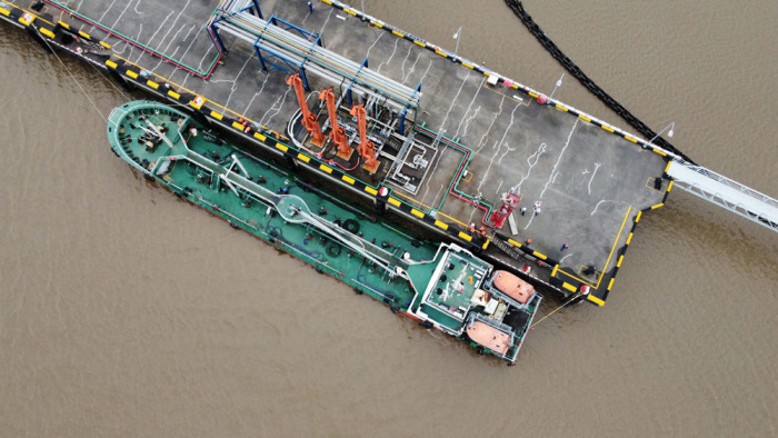 宁波舟山港首座溢油环保码头正式投用