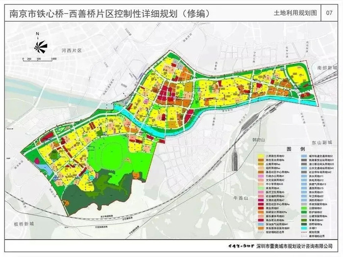 在城市規劃佈局中,