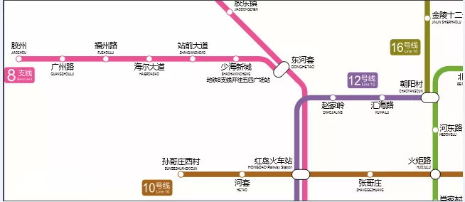 胶州地铁规划10号线图片