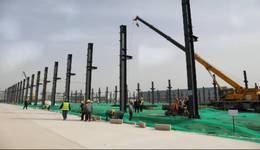 高科建材新材料产业园二期项目加速建设，预计今年6月建成投产