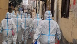 一线施策 | 深入管控区一线，崂山区市场监管局防控、本职工作“两手抓”