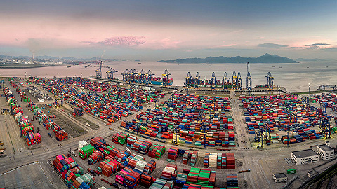 宁波舟山港2023年累计完成集装箱吞吐量已超3500万标准箱