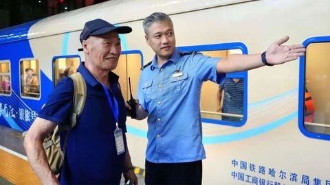 2025年暑运哈铁累计发送旅客2064万人次