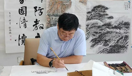 河北迁安：以书画笔会弘扬抗战精神，共筑国防长城