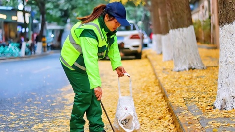 “落叶缓扫”的成都，守护“一片叶子”的诗意