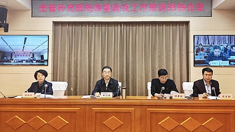 河北省补充耕地质量验收工作推进视频会议在石家庄召开