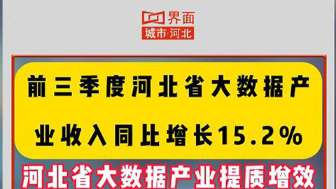 河北省大数据产业提质增效