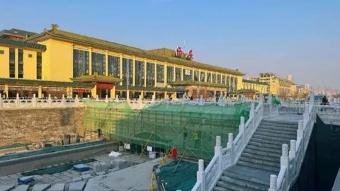 西安护城河即将全线贯通